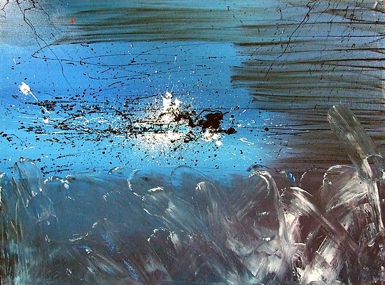 PARTICOLARE DEL QUADRO RAFFIGURANTE L'APERTURA SPAZIO-TEMPORALE