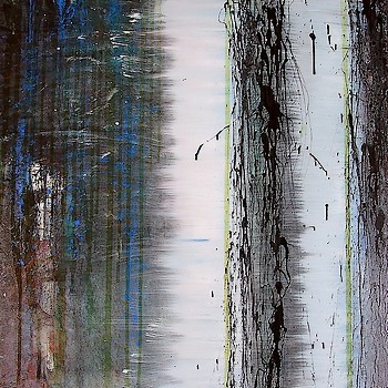 QUADRO MODERNO CON LE TWIN TOWERS DOPO IL CROLLO