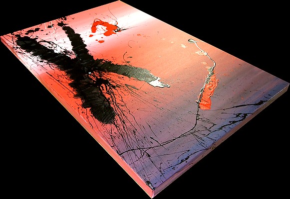 VEDUTA DIAGONALE DEL QUADRO "IL CROMOSOMA MANCANTE"