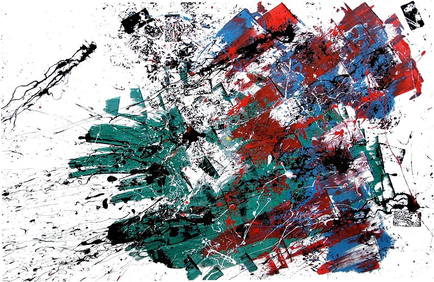 Un dipinto incredibile realizzato su tela dalle grandi dimensioni cm.150x100, dal titolo "The Matrix". Un quadro che ripercorre in maniera astratta le tappe del film Matrix, riproponendo il tema che la vita potrebbe essere una realtà puramente artificiale