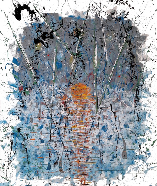 Quadro moderno realizzato su tela e su commissione, in occasione della presentazione della nuova collezione vini della cantina Rubiu di Villamassargia per l'annata vini 2024. Per la linea del vino bianco denominata Flavia ho realizzato un quadro vivace e solare che ricorda le giornate di vacanza al mare. E' un dipinto frizzante, colorato,leggero... Sullo sfondo della miniera di porto Flavia un tramonto sul mare fa da tramite tra il solido granito della miniera e le spumeggianti onde fondendo gli elementi per formare una giornata perfetta. Il dipinto sarà l'etichetta della bottiglia dei vini bianchi