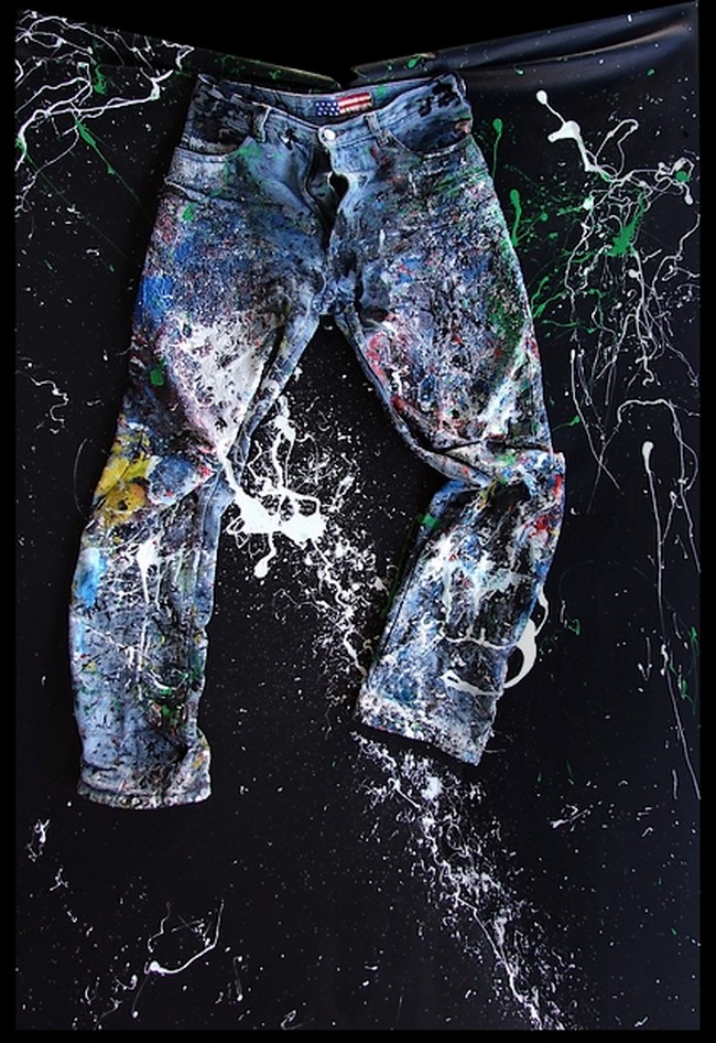 Jeans disegnati a mano new arrivals