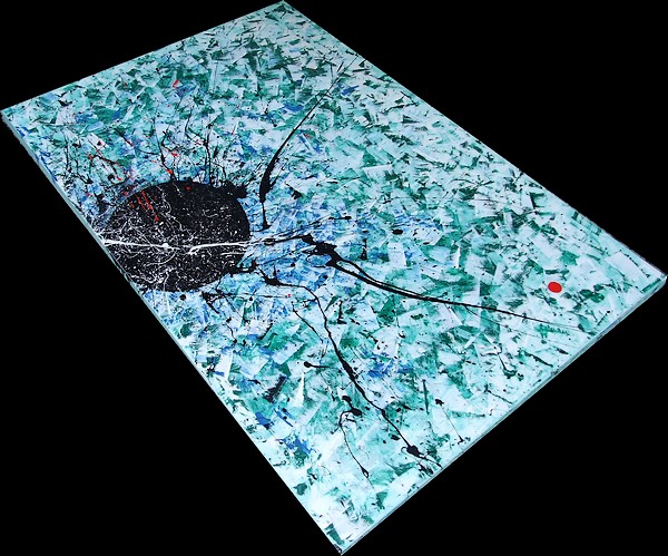 il quadro raffigurante il pianeta Niburo è pronto per la spedizione