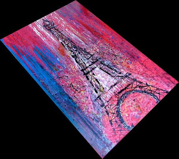 Il dipinto Paris pronto per la spedizione
