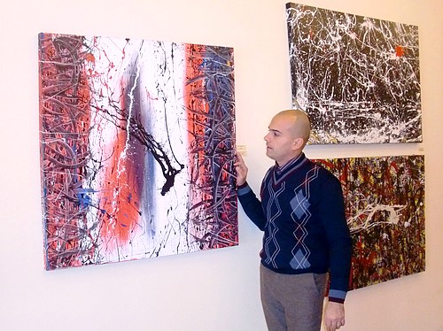 L'ARTISTA GOA VICINO AL QUADRO MODERNO