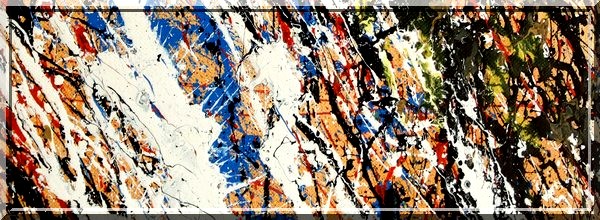 PARTICOLARE DEI COLORI ACRILICI
