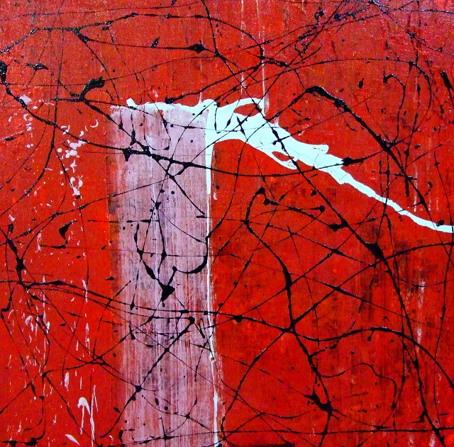 QUADRO MODERNO DEDICATO ALLA TRAGEDIA DELL'11 SETTEMBRE 2001 INTITOLATO "L'ULTIMA TORRE"